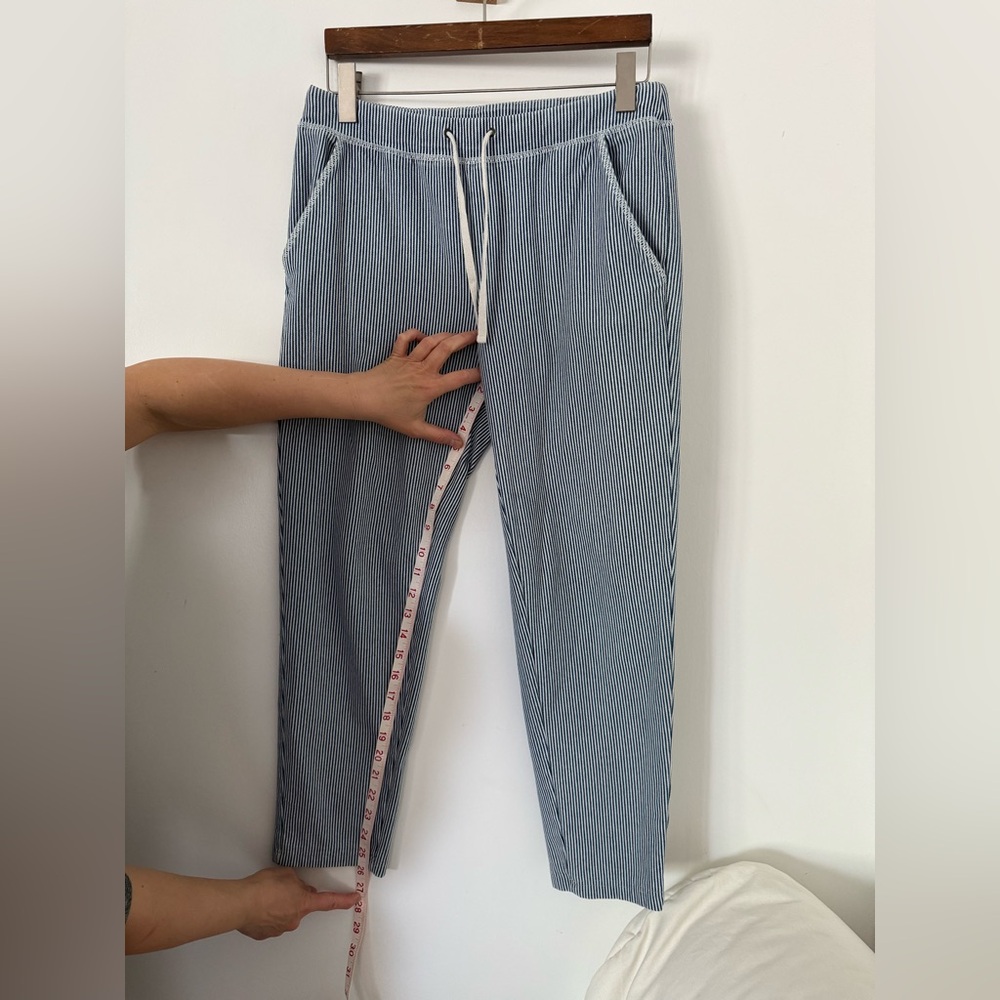 Women’s Ralph Lauren Pants Striped Drawstring - Picture 9 of 10